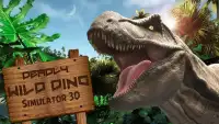 Deadly Wild Dino Simulator 3d Screen Shot 0
