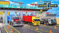Crane Cargo Crew: Port Driving & Parking Screen Shot 0