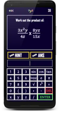 XYZ Math Screen Shot 4