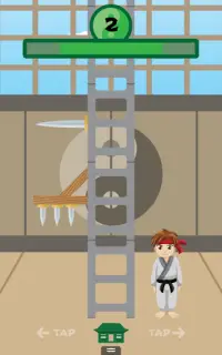 Karate Chop Challenge Free Screen Shot 2