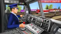Симулятор городского поезда: Поезд вождения 2018 Screen Shot 5