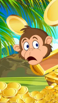Фартовые обезьянки: спасаемся от Вулкана 24 Screen Shot 3