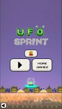 UFO Space Sprint Screen Shot 1