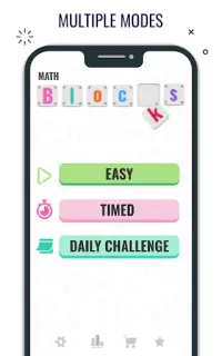 Math Block Puzzle - Math Games for Free Screen Shot 1