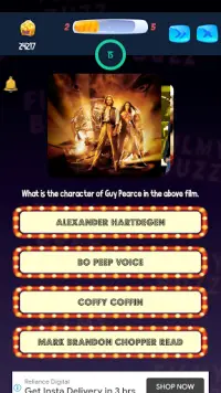 Filmy Buzz - Movie Quiz Game | Be the Movie Buff Screen Shot 2
