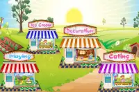 आइसक्रीम लड़कियों खेल बनाने Screen Shot 2