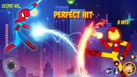 Juegos de lucha stickman: mejor acción juegos 2021 Screen Shot 1