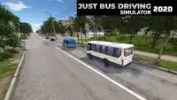 Bus Driving Just Driver Simulator 2020 : Minibus Screen Shot 2