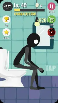Funny Toilet Games Clicker Poop Maker - Poord2 Screen Shot 1