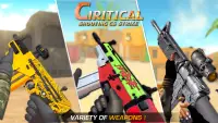 Critical Shooting Gun War Game Screen Shot 0