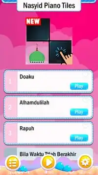 Nasyid Piano Tiles Screen Shot 0