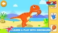 Dinosaur Games Car Drive Dino for Kids & Toddlers Screen Shot 1