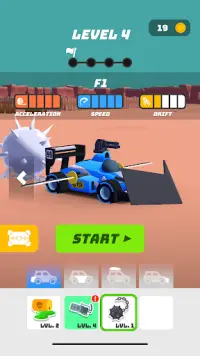 Fury Race – Zombie Drift Screen Shot 0