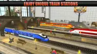 Новый поезд Sim 17: железнодорожный поезд Euro C Screen Shot 9