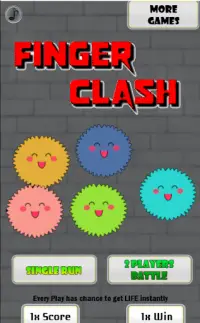 Finger Clash Screen Shot 0