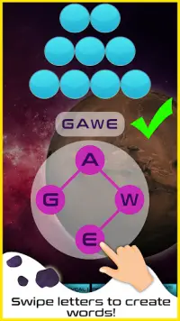 Word Galaxy - Word Link Puzzle Game Screen Shot 1