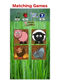 Jogos de animais de fazenda para crianças 🐖🚜 Screen Shot 7