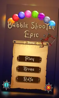 Bubble Shooter épico Screen Shot 0