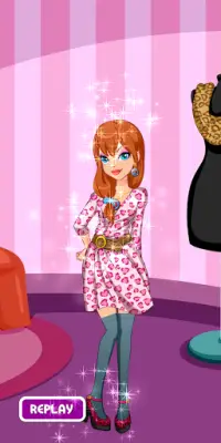 Anime Girl Shopping Dress Up Game Screen Shot 4