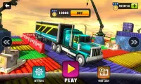 Impossible Truck Tracks Drive Screen Shot 1