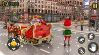 Christmas Santa Crazy Kart Gift Delivery Game 2020 Screen Shot 2
