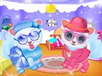 Cute Kitty Daycare Activity - Fluffy Pet Salon Screen Shot 4