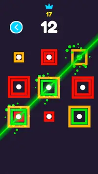 The Squares Puzzle - Color Rings Game Screen Shot 0