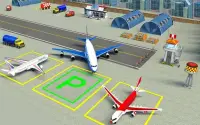 modern pesawat terbang pendaratan petualangan 3D Screen Shot 6