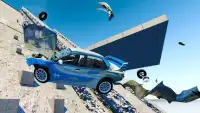 Beamng Drive Death Stair Car Speed Crash Screen Shot 2