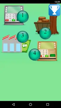 เกม เอทีเอ็ม โปรแกรมจำลองเงินสดและเงิน 2 Screen Shot 4