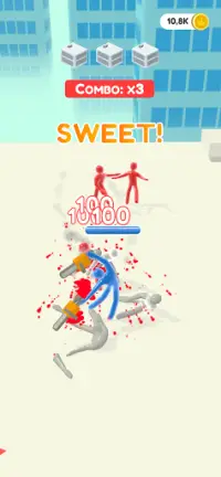 Jelly Fighter: Color candy & stickman games Screen Shot 13