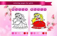 Princess coloring pages Screen Shot 1