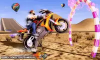 Moto Beach Jumping Bike Stunt Screen Shot 7