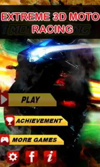 Extreme 3D Moto Racing Screen Shot 4