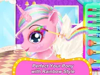 Rainbow Pony Makeover Screen Shot 2