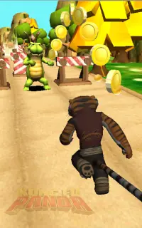 Panda Run Jungle Kungfu Adventure Screen Shot 4