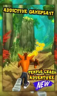 Temple Crash Jungle 3D Screen Shot 0