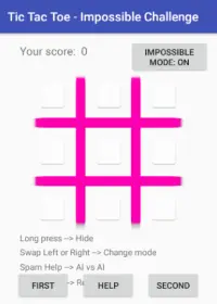 Tic Tac Toe - Impossible Screen Shot 3