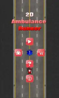 2D Ambulance Runner Screen Shot 8