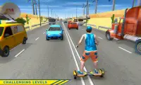 Hoverboard Speed Race: Mega Stunt Skate Simulator Screen Shot 5