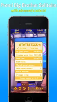 Colossal Promi Big Brother Solitaire Screen Shot 2