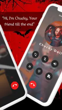Chucky Doll Game - Fake Call Screen Shot 3