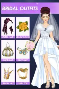 Model Wedding Dress Up Games For Girls Screen Shot 1