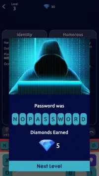 Cyber ​​Hacker Bot: jogo de hack Screen Shot 2