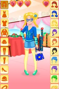 Anime Date Dress Up Girls Game Screen Shot 6