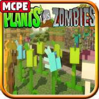 Plants vs Zombies Minigame Mod for Minecraft PE