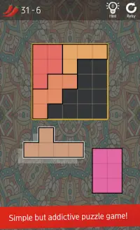 Puzzle Balok (Tangram) Screen Shot 0