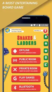 Snakes and Ladders Free Screen Shot 0