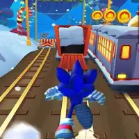 Super Sonic Subway Run Screen Shot 0