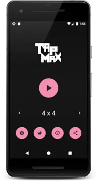 Tap Max - Математическая фокусная игра Screen Shot 2